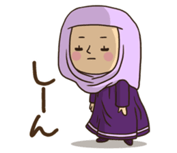 Greetings in the world of costume sticker #8122696