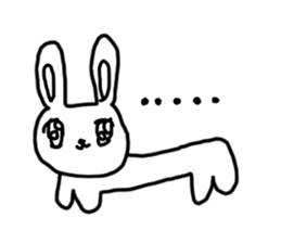 The losing heart Rabbit vol,2 sticker #8123162