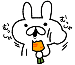 Daily life of a surreal rabbit2 sticker #8123234