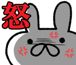 Daily life of a surreal rabbit2 sticker #8123240