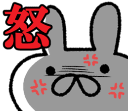Daily life of a surreal rabbit2 sticker #8123240