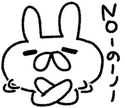 Daily life of a surreal rabbit2 sticker #8123258