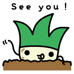 Cute Green onion
