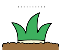 Cute Green onion sticker #8123260