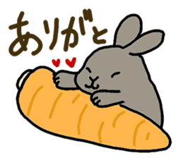 mofumofu rabbits sticker #8123465