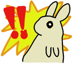 mofumofu rabbits sticker #8123477