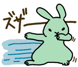 mofumofu rabbits sticker #8123482