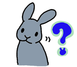 mofumofu rabbits sticker #8123486