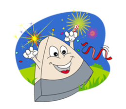 Trio in New Year sticker #8123828