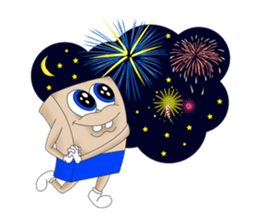 Trio in New Year sticker #8123833