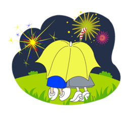 Trio in New Year sticker #8123835