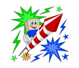 Trio in New Year sticker #8123836