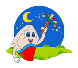 Trio in New Year sticker #8123842