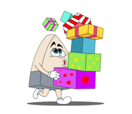 Trio in New Year sticker #8123845