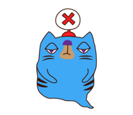 Monster cat 1 (Nagoya dialect) sticker #8123865