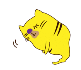 Monster cat 1 (Nagoya dialect) sticker #8123877