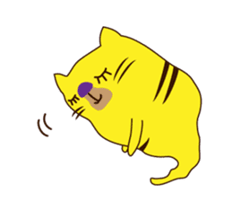 Monster cat 1 (Nagoya dialect) sticker #8123877