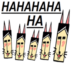 Dog cat sticker #8124206