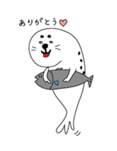 Polar bear and his friends sticker #8124408