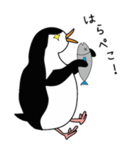 Polar bear and his friends sticker #8124420