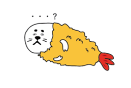 Polar bear and his friends sticker #8124427