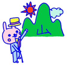 USASA of the rabbit sticker #8124630