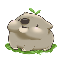 Wombacho and green grass