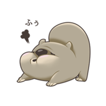 Wombacho and green grass sticker #8124766