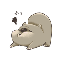 Wombacho and green grass sticker #8124766