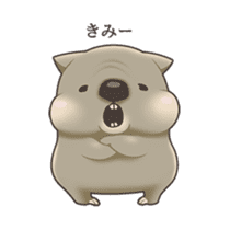 Wombacho and green grass sticker #8124773