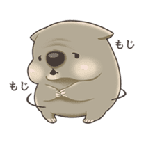 Wombacho and green grass sticker #8124782