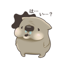 Wombacho and green grass sticker #8124801