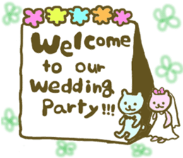 Wedding Girl sticker #8125489