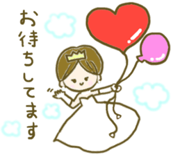 Wedding Girl sticker #8125519
