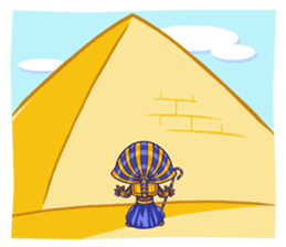 Egypt. Tutankhamun Sticker. sticker #8125544