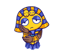 Egypt. Tutankhamun Sticker. sticker #8125550