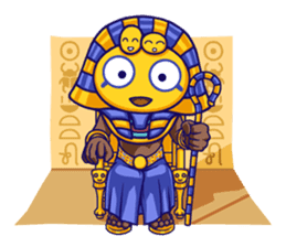 Egypt. Tutankhamun Sticker. sticker #8125554