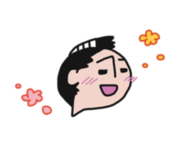 Cheerful tail Samurai's 02 sticker #8125929