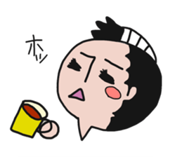 Cheerful tail Samurai's 02 sticker #8125930
