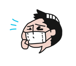 Cheerful tail Samurai's 02 sticker #8125938