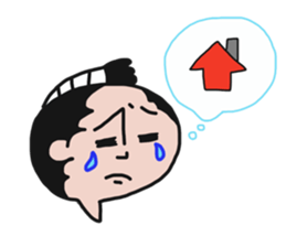 Cheerful tail Samurai's 02 sticker #8125939