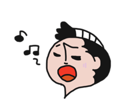 Cheerful tail Samurai's 02 sticker #8125945