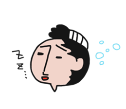 Cheerful tail Samurai's 02 sticker #8125946