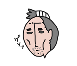 Cheerful tail Samurai's 02 sticker #8125956
