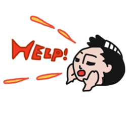 Cheerful tail Samurai's 02 sticker #8125960