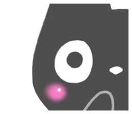 Black cat Sticker!2 sticker #8126338