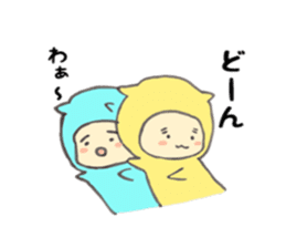 kikoro & aokoro sticker #8126409