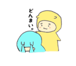 kikoro & aokoro sticker #8126418