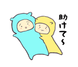 kikoro & aokoro sticker #8126420