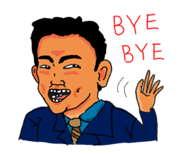 Crazy bank clerks - part 2 sticker #8126579